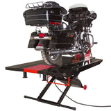 Black Widow Extra-Wide Pneumatic ProLift Motorcycle Scissor Lift Table 1,500 lb. Maximum Capacity with 31.25" Maximum Lift Height Black Widow