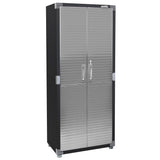 Seville Classics UltraHD Solid Steel Lockable Metal Storage Cabinet Locker Organizer w/Adjustable Shelves for Garage, Warehouse, Office, Classroom, Seville Classics