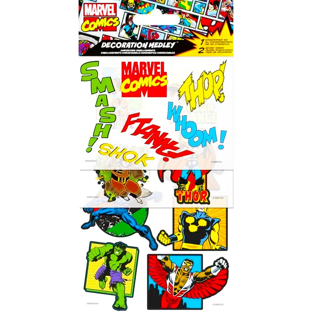 Avengers Puzzles for Kids, Teens, Adults - Bundle with 2 Assorted 300 Piece Captain America and Iron Man Puzzles Plus Stickers | Marvel Superhero Puzzles Marvel
