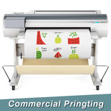 Amylove Blank White Surface Magnet Sheets Magnetic Roll Printable Flexible Magnetic Vinyl Blank Magnetic Sign Sheet Safe for Vehicles DIY Craft Projects (24 Inch X 10 Feet, 30 Mil) Amylove