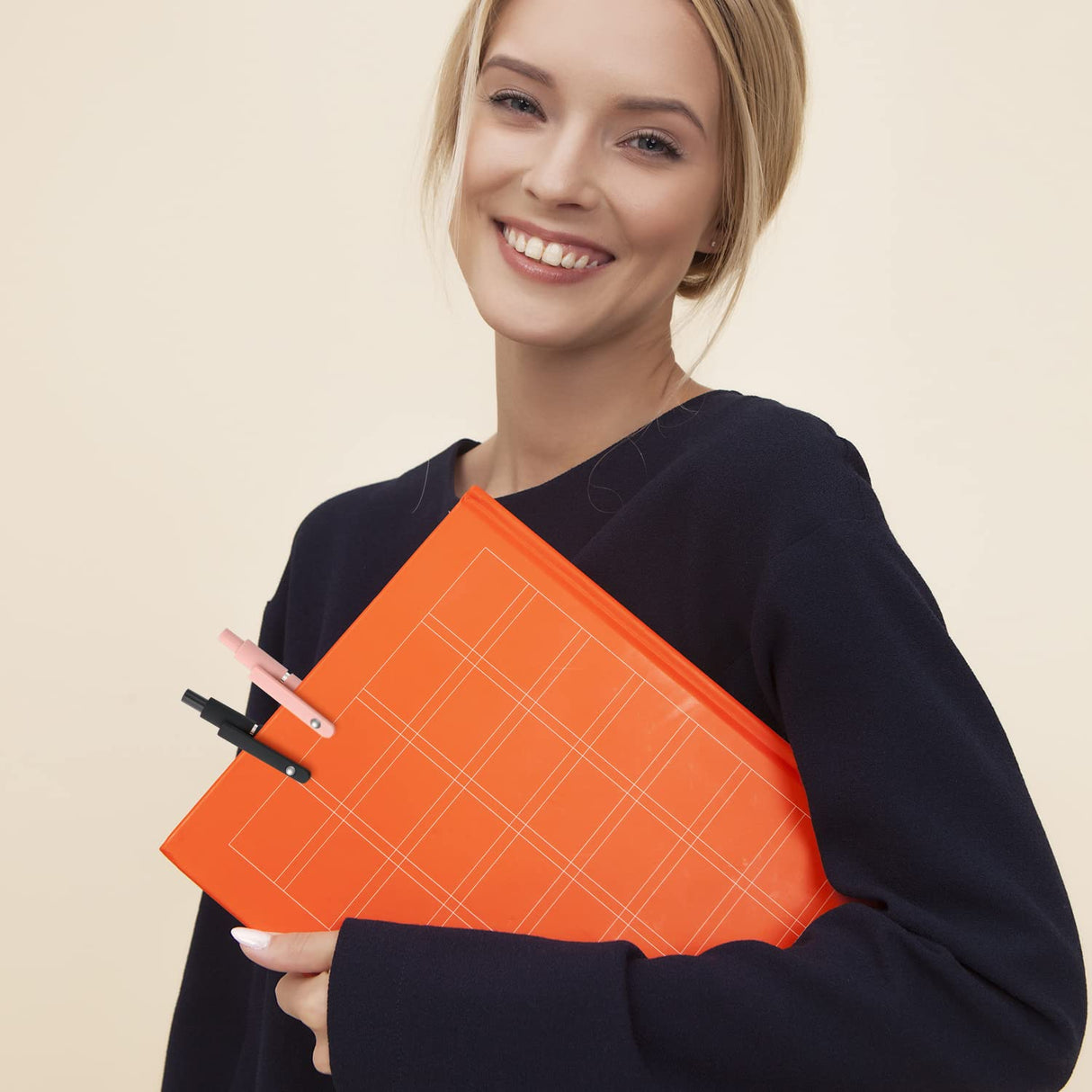 LINFANC 6 Pack Cute Gel Pens, Retractable Quick Dry Gel Ink Pen, Fine Point 0.5mm Black Ink Rolling Ball Gel Pens, Smooth Writing Aesthetic Pens for Home School Office Supplies LINFANC