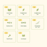 Vego garden Raised Garden Bed Kit, 17" Tall 10 in 1 Modular Metal Raised Garden Beds Kit, Metal Planter Box for Vegetables, Flowers, Herbs, Olive Green Vego garden