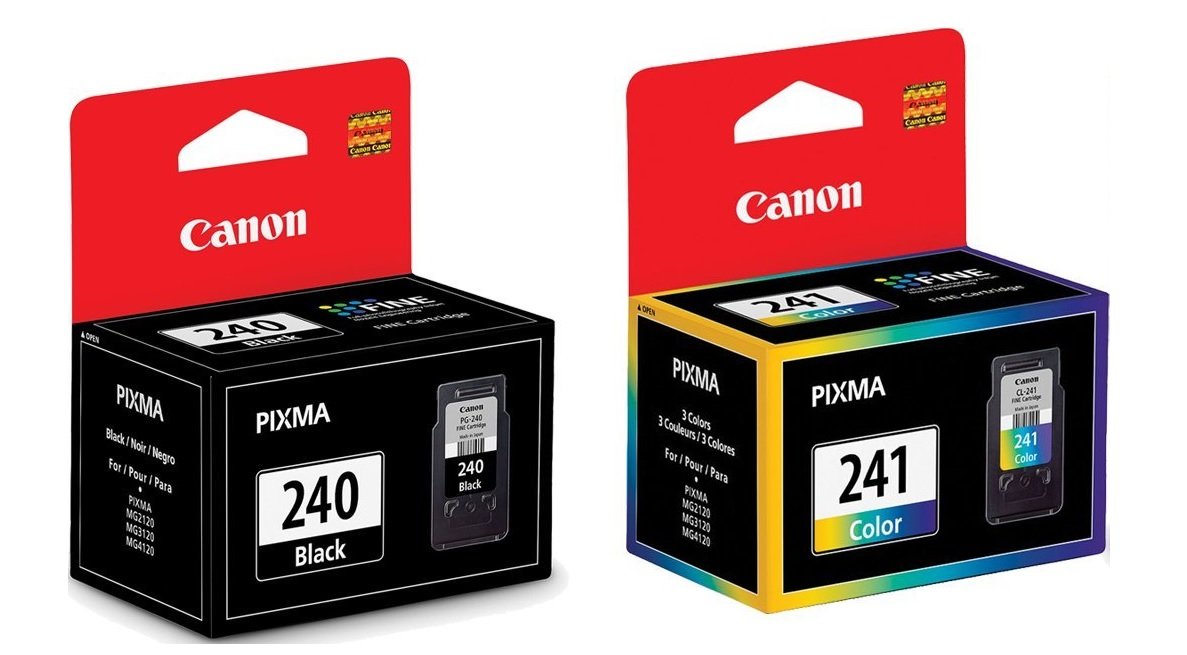 Canon Pixma PG-240 Black & CL-241 Color Ink Cartridges