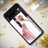 Sublimation Blank Case for Google Pixel 8 Pro,5 PCS Sublimation Cases with Printable DIY Customize Aluminum + Soft Rubber TPU Anti-Slip Slim Shockproof Protective Phone Cover for Google Pixel 8 Pro FOQENCCI