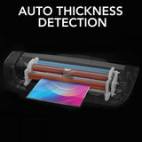 GBC Thermal Laminator Machine, Fusion 7000L, 12 Inch, 1 Min Warm-Up, 3-10 Mil, with 50 EZUse Laminating Pouches (1703098F) GBC