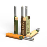 MK Lighter 5pcs. Outdoor Series Candle Lighters, Windproof Torch Flame, Ideal Lighters for Candles, BBQ Grills, Camping Lighters, Outdoor Activities, Refillable Butane, Multipurpose Lighters MK