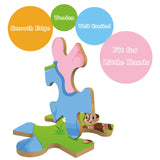 Puzzles for Kids Ages 3-5 Toddler Wooden Toys Montessori Learning Education Preschool Sets Games for Boy Girl 3 4 5+ Years Old, Pack of 6 (20 Pieces) CHAFIN