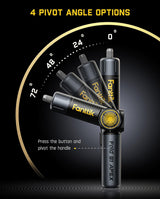 Fanttik Fold S1 APEX 3.7V Cordless Screwdriver, Electric Screwdriver, Screen Interaction, Pivot Handle, High/Low RPM Options, Max 7N.m, 1/4''Hex, Ideas DIY Tool - Deluxe Edition Fanttik