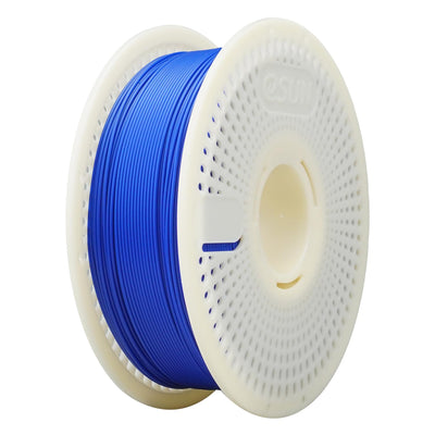 eSUN Basic PLA Refilament 1.75mm and Upgarded eSpool+ Set, Reusable and Removable Filament Spool Replacement with 3D Printer Refill Basic PLA, 1KG Spoolless 3D Printing Filament, Blue