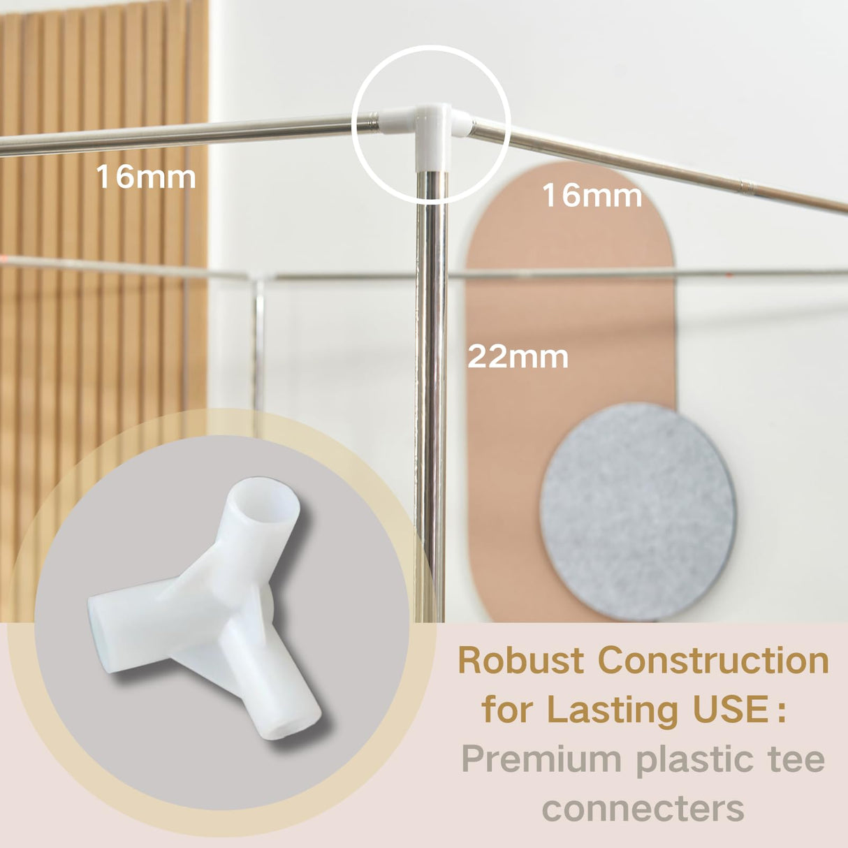 Beyeutao King Bed Canopy Frame Stainless Steel Four Poster Bed Frame Four Poster Bed Curtains Frame 4 Poster Mosquito Net Frame for Bed Play Tent Frame Outdoor or Indoor. Beyeutao