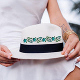 BENECREAT 4 Style 27Pcs Flower Border Water Soluble Hand Sewing Stabilizers, Long Rattan Flowers Tear Away Water Soluble Embroidery Patterns for Carves, Shirts, Coats, Bags, Towels BENECREAT