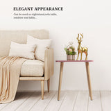 FORAOFUR Side Table, Small End Table Accent Table Living Room Bedroom Balcony Office, Modern Side Table Bedside Table Home Decor, Easy Assembly FORAOFUR