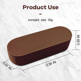 Brown Tripoli Polishing Compound for Buffing Wheel - Buffing Compound for Aluminum & Stainless Steel & Wood(1 Oz/Brown) WENESTR