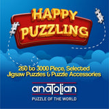 Anatolian Puzzle - Wonderful World Map, 3000 Piece Jigsaw Puzzle, 4923, Multicolor Anatolian