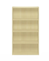 Furinno Pasir 4 Tier Open Shelf, Steam Beech Furinno