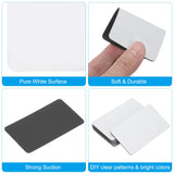 PATIKIL 3.5x2 in Sublimation Magnet Blanks, 10pcs Sublimation Blanks Products Personalized Refrigerator Magnets for Kitchen Fridge Home Decor, Rectangle PATIKIL