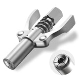 MASRIN Grease Gun Coupler-Grease Gun Tip,Grease Fittings,Duty Quick Release Grease Coupler Compatible with All Grease Guns 1/8" NPT Ends,Upgrade to 12000 PSI MASRIN