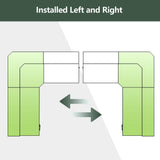 FEZIBO Triple Motor 63" L Shaped Standing Desk with 3 Drawers, Electric Standing Desk Adjustable Height, Corner Stand up Desk with Splice Board, White Frame/Natural Top FEZIBO