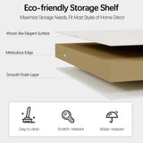 Bevfint 70" White 5-Tier Open Storage Bookshelf for Home & Office Bevfint