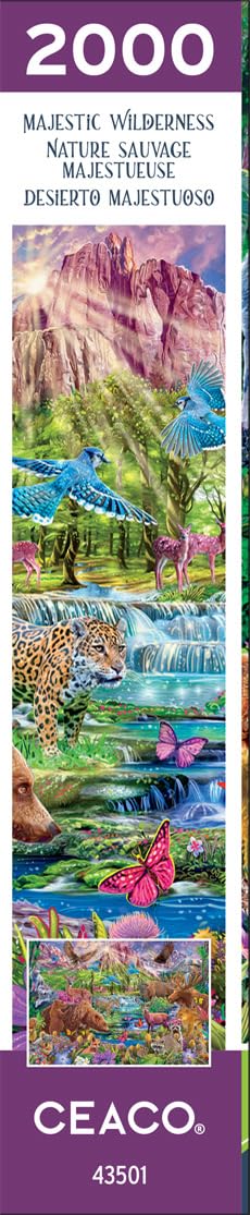 Ceaco - Majestic Wilderness - 2000 Piece Jigsaw Puzzle - WoodArtSupply