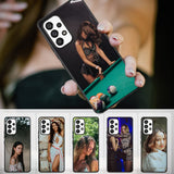 FOQENCCI 5 Piece Case for Samsung Galaxy A23 5G Sublimation Blank Case with Heat Press Blanks Printable DIY Phone Cases,Soft Anti-Slip Rubber + Hard PC Shockproof Custom Protective Cover FOQENCCI