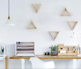 EMERIT Desk Paper Organzier Wood Paper Organizer Storage Office Paper Shelves Letter Tray File Sorter with Adjustable Shelves for Home Office EMERIT