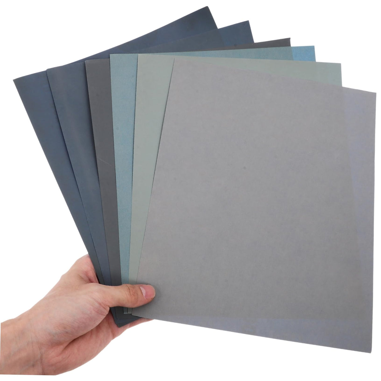 HEALSOPTHY Sandpaper Precision Grits for Wood Metal Automotive Finishing Wet Dry Abrasive for Furniture Wood Turning Projects Per Pack HEALSOPTHY