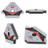 GUTIMORE 55LB Welding Magnet 3pcs,Heavy Duty Welding Magents and Clamps,Welding Magnet Arrow Holder,45 90 135 Degree Angle Holding Magnet, Easy for Welding or Soldering guti-more