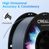 Creality ABS Filament 1.75mm, 3D Printer Filament, No-Tangling, Strong Bonding and Overhang Performance Dimensional Accuracy +/-0.02mm, 2.2lbs/Spool Creality