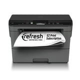 Brother Compact Monochrome Laser Printer, HLL2390DW, Convenient Flatbed Copy & Scan, Wireless Printing, Duplex Two-Sided Printing, Amazon Dash Replenishment Enabled,Black/Grey Brother