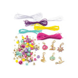 Make It Real Disney Princess Crystal Dreams Jewelry Kit - DIY Bead & Charm Bracelet Set with Swarovski Crystals, Includes Supplies & Exclusive Princess Book - Create 6 Bracelets, Ages 8 Make It Real
