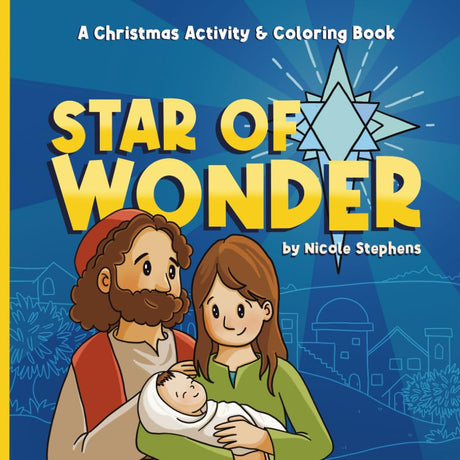 Star of Wonder: A Christmas Nativity Activity & Coloring Book WoodArtSupply
