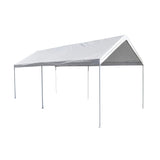 Caravan Canopy Domain Pro 150 10' x 15' Carport Shelter, White Caravan Canopy