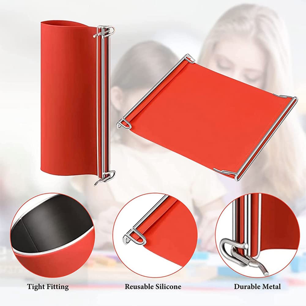 Silicone Sublimation Wrap for Seamless Sublimation Tumblers 20oz Silicone Wrap Mug Clamp 3D Wrap for Blanks Cup with Gloves, Transfer Tape for Sublimation Tumbler Heat Press Generic