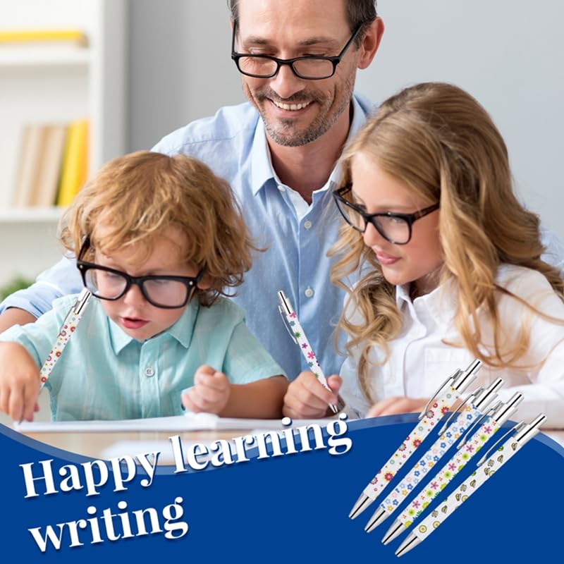 24 Pcs Sublimation Pens Blank Sublimation Coated Pen With Shrink Wrap Heat Transfer Pen Sublimation Ballpoint Pen,Aluminum Customized Clip Pen Personalized Pen For DIY Office School Stationery Supplie ZhouBoat