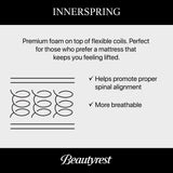 Beautyrest Days End Plush 14" Mattress - Queen - Cooling Tech, Supportive Durable Pocketed Coils, Pressure Relief, Motion Separation; 100 Night Sleep Trial and 10 Year Warranty Beautyrest