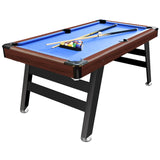 DRM 5FT Pool Table Set Steady Billiards Table with All accessories, Snooker Table DRM