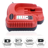 Elefly BDFC240 Battery Charger Compatible with Black and Decker 18V 14.4V 12V 9.6V 24V NiCD NiMH Battery HPB18 HPB18-OPE HPB14 HPB12 HPB96 HPB24, Compatible with Black and Decker 18V Charger ELEFLY