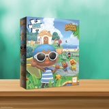 Animal Crossing “Summer Fun” 1,000 Piece Jigsaw Puzzle | Collectible Puzzle Featuring Familiar Characters from The Nintendo Switch Game | Officially Licensed Nintendo Merchandise USAOPOLY