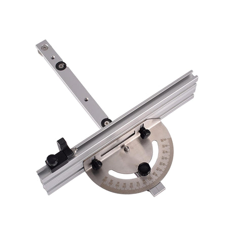 Bothyi Precision Table Saw Miter Gauge System with Miter Fence, 120°Angle Stops Adjustable for Table Saw, Band Saw, Router Table, 250mm Bothyi