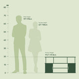 Furinno JAYA Large Entertainment Stand for TV Up to 55 Inch, White Oak/Chrome Furinno