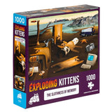 Slothness of Memory Jigsaw Puzzle by Exploding Kittens - 1000 Pieces Jigsaw Puzzle for Adults, Teens, and Kids - Sloth Puzzle, Funny Puzzle, Art Puzzle Exploding Kittens LLC