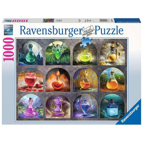 Ravensburger Magical Potions 1000 Piece Jigsaw Puzzle for Adults - 16816 - Every Piece is Unique, Softclick Technology Means Pieces Fit Together Perfectly Ravensburger