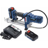 Lincoln 1262 PowerLuber 12 Volt Battery Powered Grease Gun with 30" Hose for Automotive, Agricultural, and Industrial Equipment, 8,000 PSI, Trigger-operated, Single Speed, (1) Lithium-Ion Battery Pack Lincoln