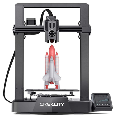 Creality Ender 3 V3 KE 3D Printer, 500mm/s Max High-Speed 3D Printers with Auto Leveling, Dual Cooling, Smart UI and Dual Z-axis, Supports 300℃ Printing Printing Size 8.66x8.66x9.44 inch Creality