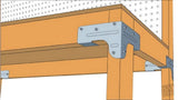 Simpson Strong-Tie WBSK - Workbench and Shelving Hardware Kit Simpson Strong-Tie