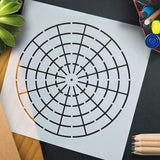 5 Pieces Mandala Dot Painting Tool Stencils Template Set, 8/12/16 Segment Creative Mandala Stencils Reusable Painting Stencils for DIY Painting Art Projects On-Airstore