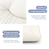 Giantex Japanese Floor Mattress, 4 Inch Futon Mattress w/Washable Cover & Storage Bag, Foldable Roll up Mattress Tatami Mat, Portable Sleeping Pad for Camping, Dormitory, Kids Floor Lounger Bed, Twin Giantex