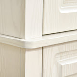 HOMCOM 71" Freestanding Kitchen Pantry with 4 Doors, and 2 Large Cabinets, Tall Storage Cabinet with Wide Drawer for Kitchen Dining Room, White HOMCOM