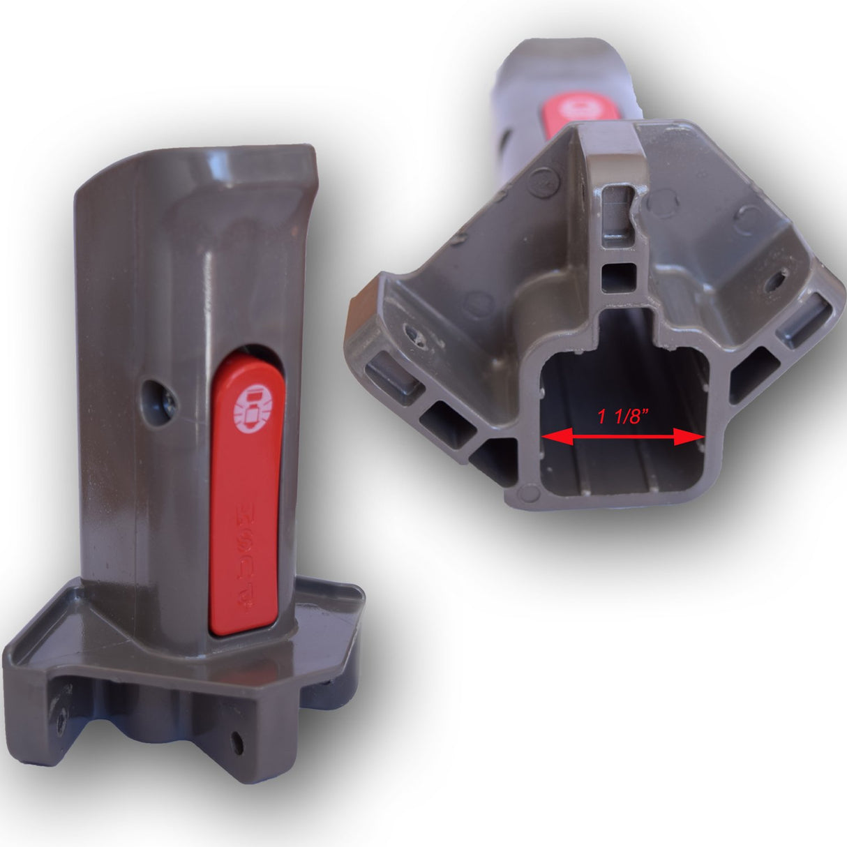 for Coleman 12' x 12,' 10' x 10', 13' x 13' Instant Canopy Gazebo Old Style Leg Slider Pole Bracket Connector Parts yinat